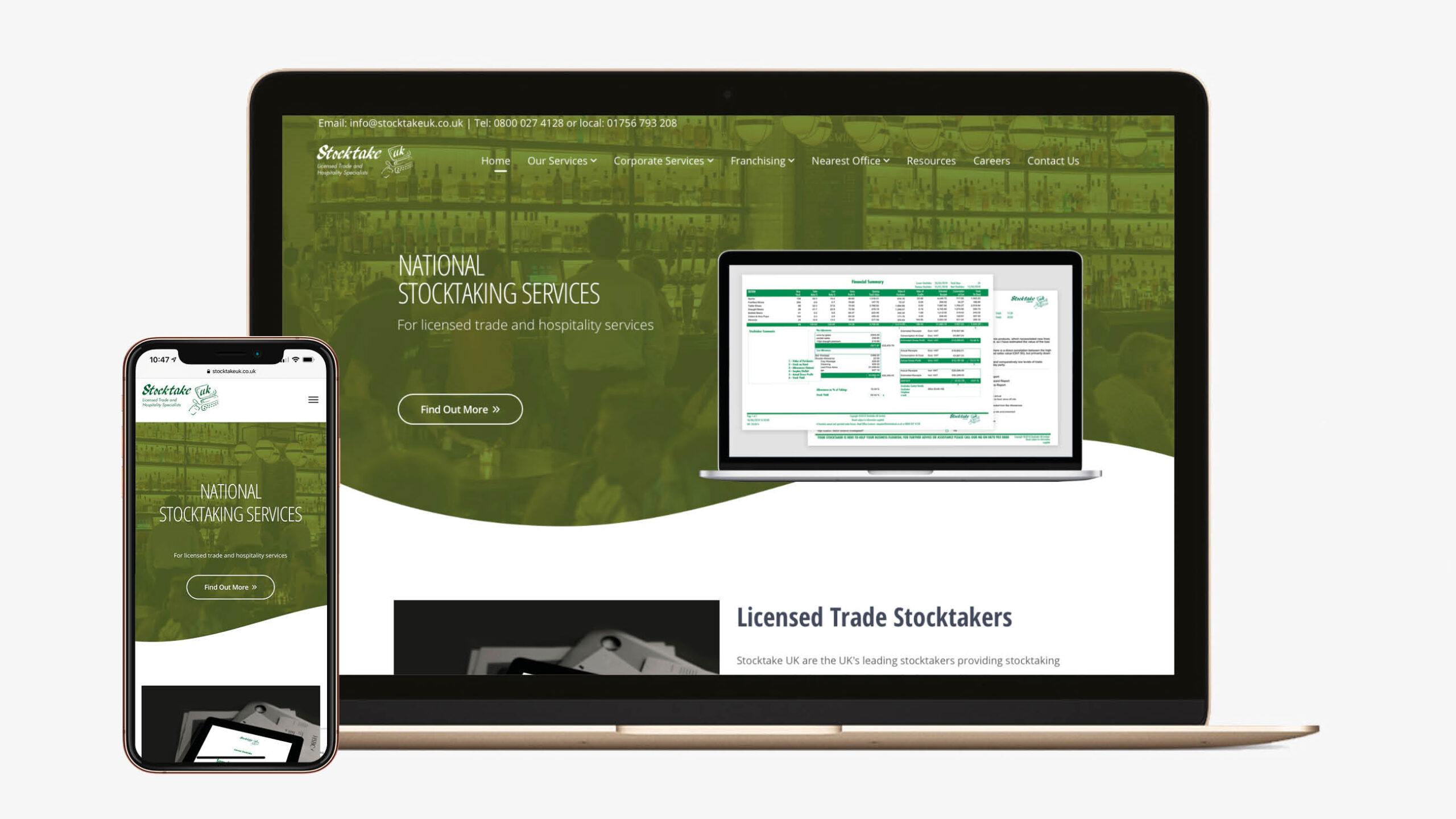 Stocktake New Website | SAGraphics Web Development & Marketing